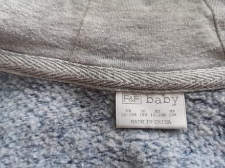 Modrá mikina, f&f,86
