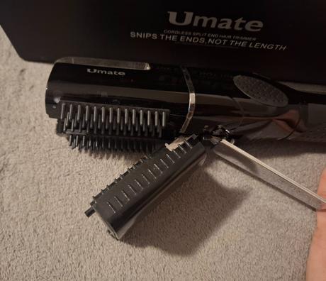 Zastrihávacia kefa na končeky vlasov, 