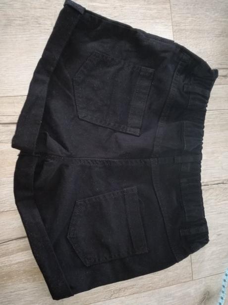 Bavlnené rifĺové kraťasy, f&f,140