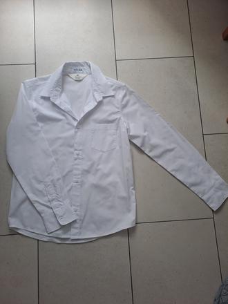 Biela košeľa, h&m,146