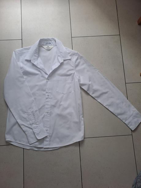 Biela košeľa, h&m,146