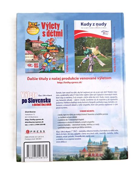 Kniha výlety po slovensku,