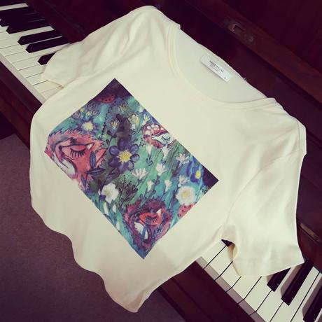 Autorské tričko farebný les, m / s / xs