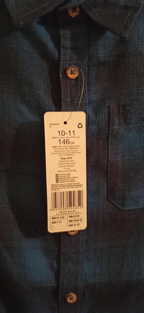 Káro košeľa, f&f,146