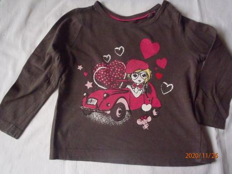 Hnedé tričko, lupilu,92