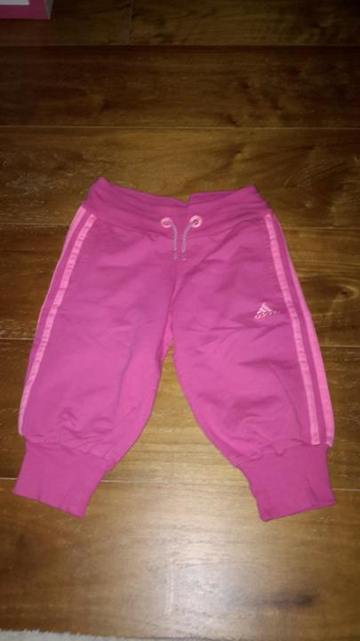 Teplaky 3/4, adidas,128