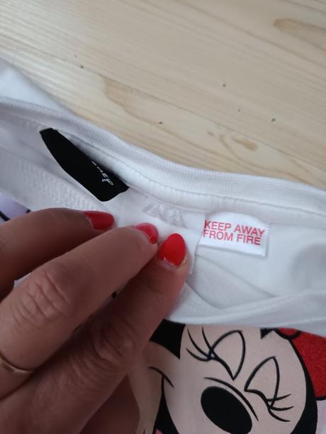 2x tričko minnie zn. zara a c&a, c&a,80