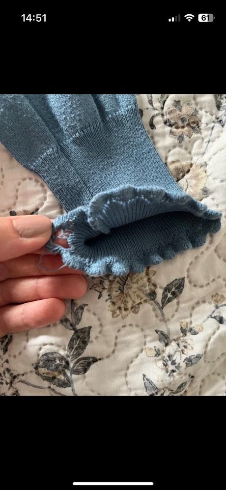 Modrý svetrík, orsay,s