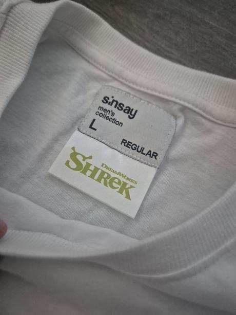 Tricko shrek, sinsay,l