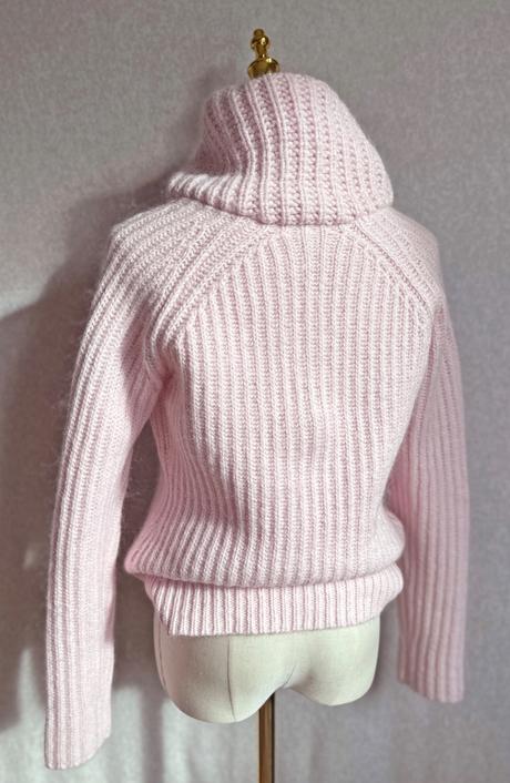 Hrejivý pulóver so šálovým golierom, s