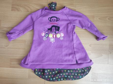 Teplákové šaty 92, 92