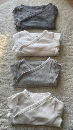 Bavlnene zavinovacie body 68 h&m, h&m,68