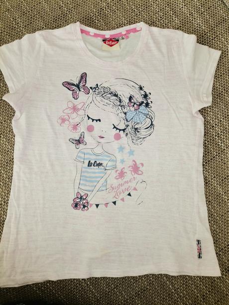 Dievčenské tričko lee cooper, lee cooper,152