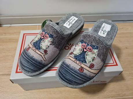 Domáca obuv - papuče veľ. 38 , nové, 38