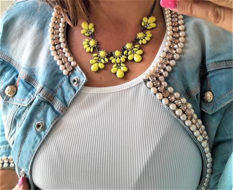 Žltý náhrdelník,