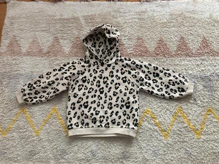 Zara mikina leopard, zara,104