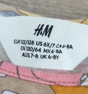 Kvietkovane šaty h&m, h&m,122