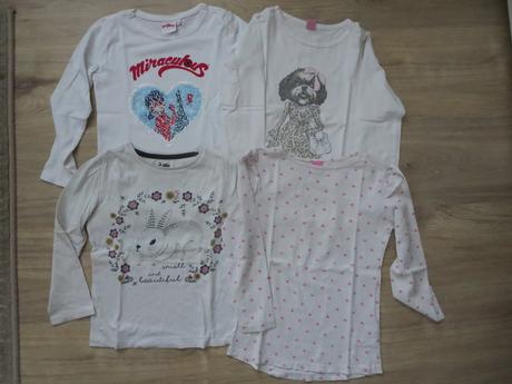 Tričká 4 ks, 116