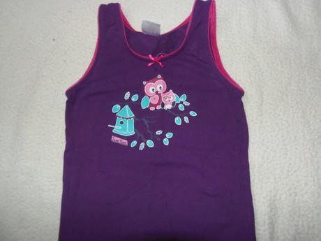 Tričko-tielko sova, kids,122