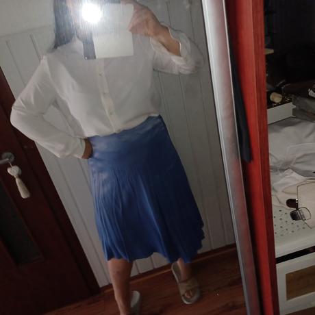 Saténová sukna, reserved,42