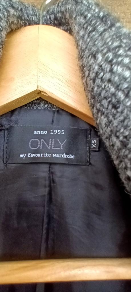 Vlnený kabát only, only,xs