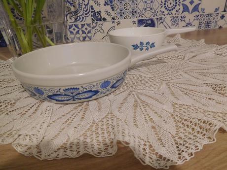 Porcelánové panvičky / zapekacie s rúčkou, 