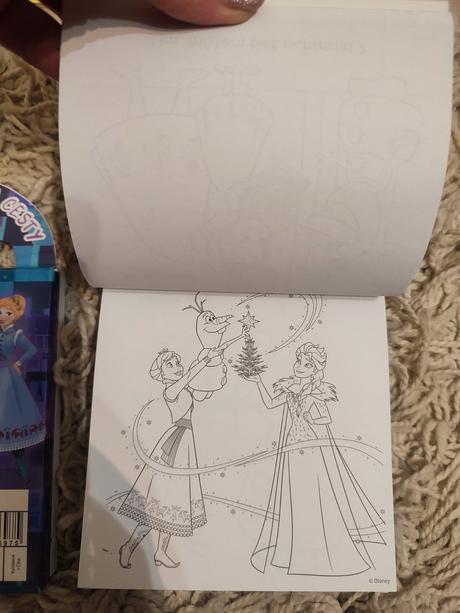Frozen omaľovánka, 