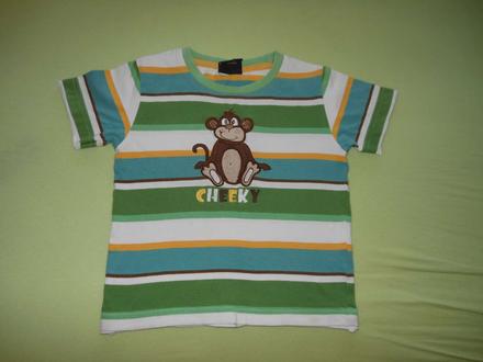 Opičkové tričko next 86/92, next,92
