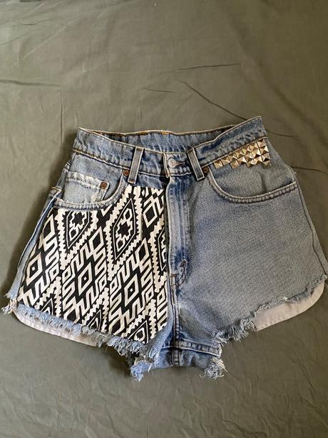 Levis hight waist sortky, levis,xs