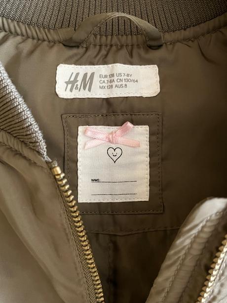 Bundička bomberka s jednorožcom, h&m,128