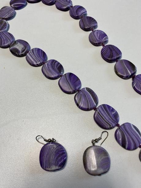 Krásny fialový set,