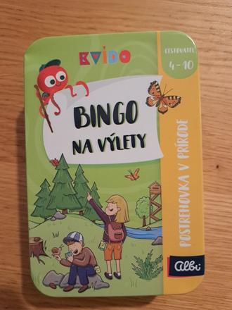Postrehova hra bingo na vylety,