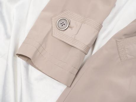 Kvalitný béžový trenčkot jac nuevo, jac,38