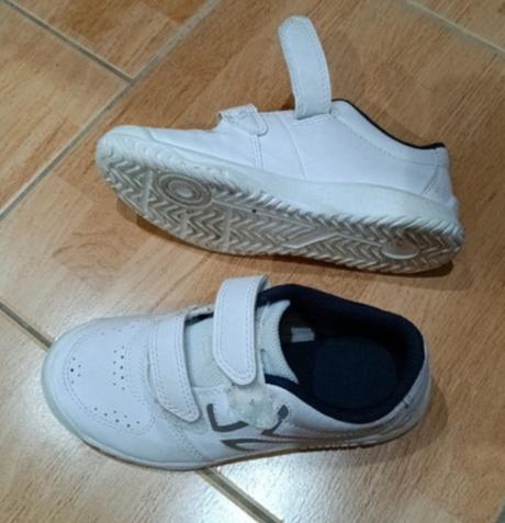 Biele botasky, decathlon,30