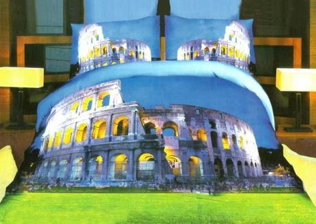 Skladom, doprava zdarma, obliečky koloseum 3d, dĺžka (cm): 200