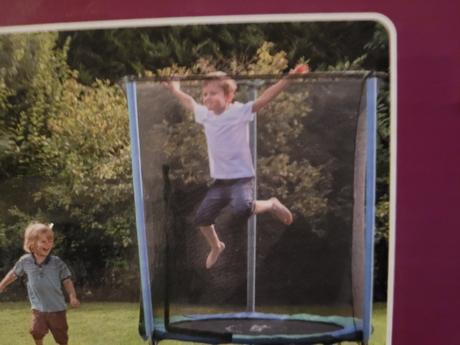 Trampolína veľ.140cm od3 do6 rokov, plum,<150 cm