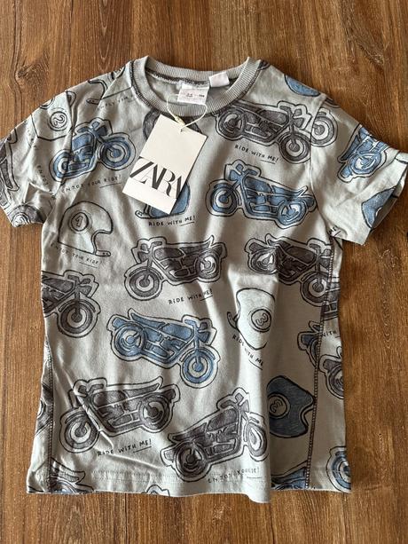 Nové tričká veľ.104, zara,104