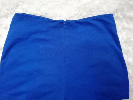 Modré látkové šortky m/38, amisu,m