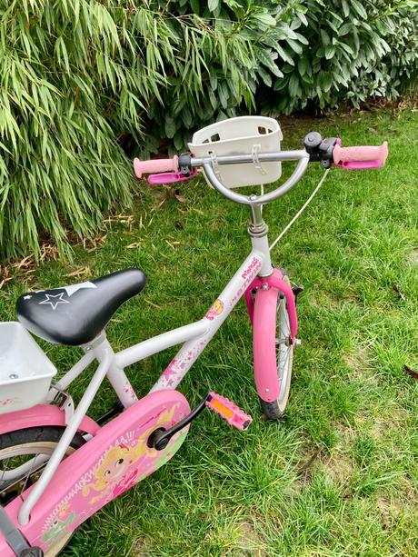 Dievcensky bicykel b-twin, decathlon 16, 16