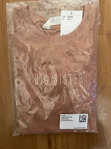 Little sister h&m tricko 68, h&m,68