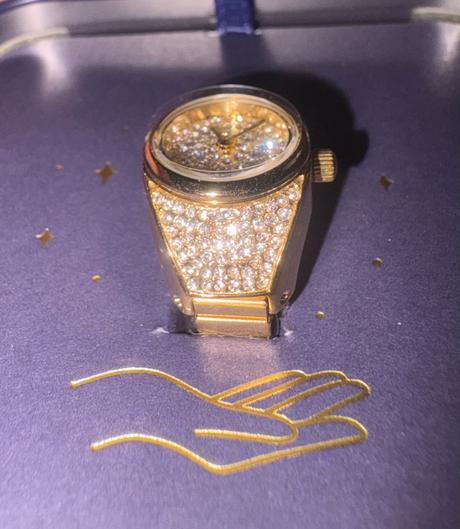 Fossil hodinky na prst s visačkou, fossil