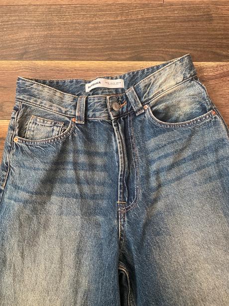 Rifle bershka super baggy, bershka,36