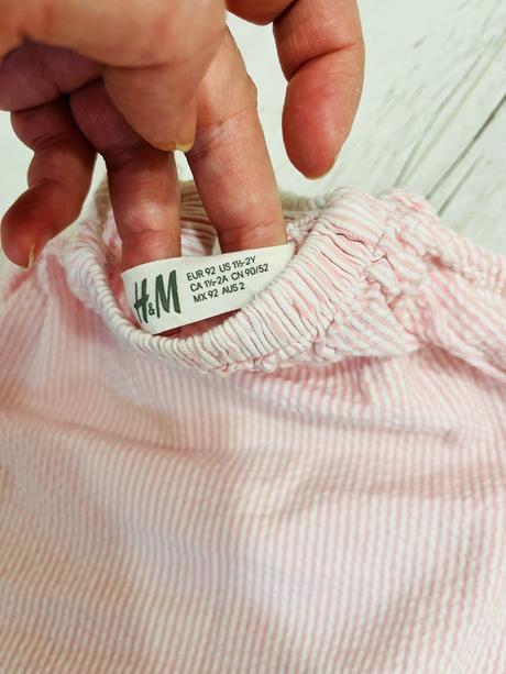 Šaty 92 8ks, h&m,92