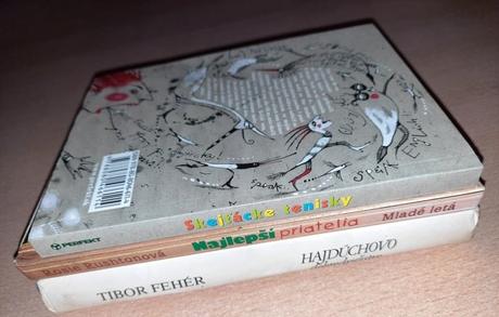 3 knihy pre násť-ročných,