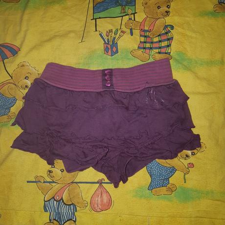 Dievčenské suknove krátke nohavice, 98