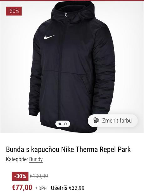 Prechodná bunda nike, nike,s