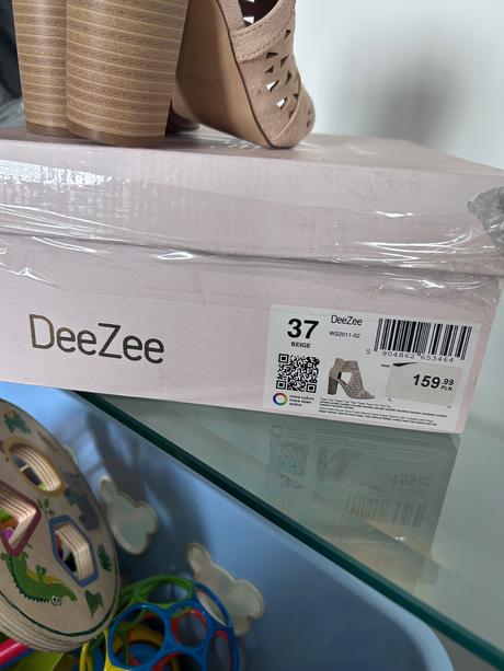 Deezee sandálky na podpatku v.37, 37