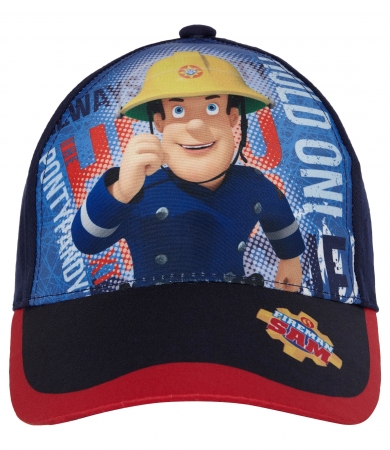 Chlapčenská šiltovka požiarnik sam modrá, 104 / 110 / 116 / 122 / 128