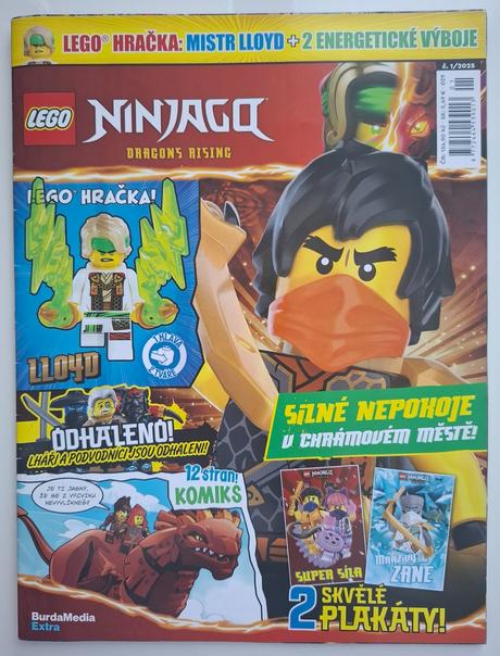 Lego ninjago časopis 01/2025, 