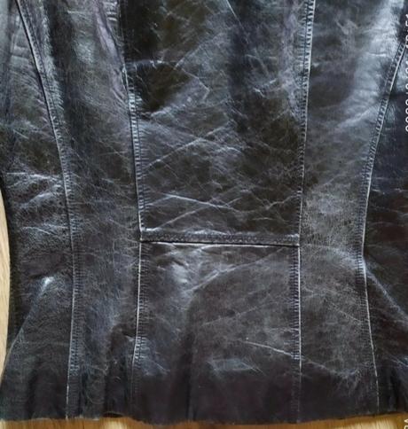 Bunda z pravej kože, s